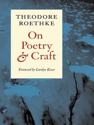 cover image of On Poetry and Craft